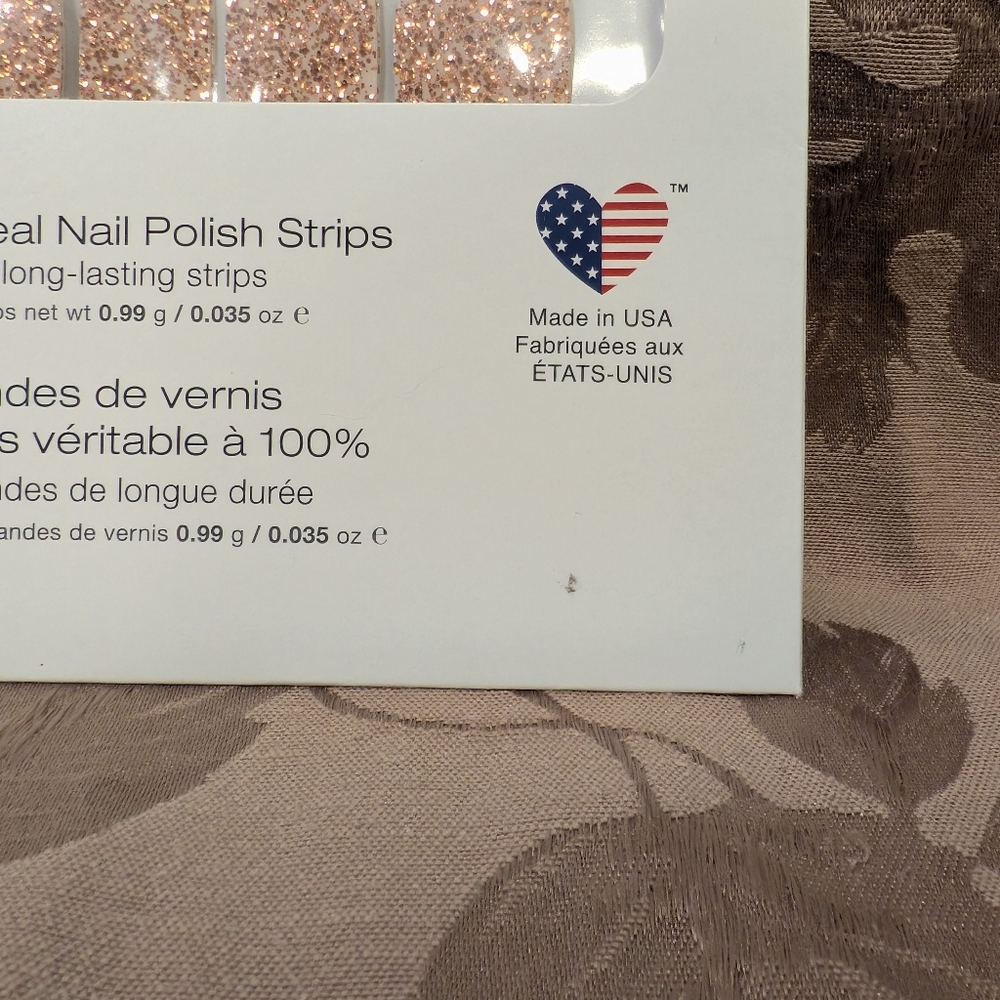 Color Street Coming Up Rose Gold Nail Polish Strips, New With Tags! - Picture 3 of 3